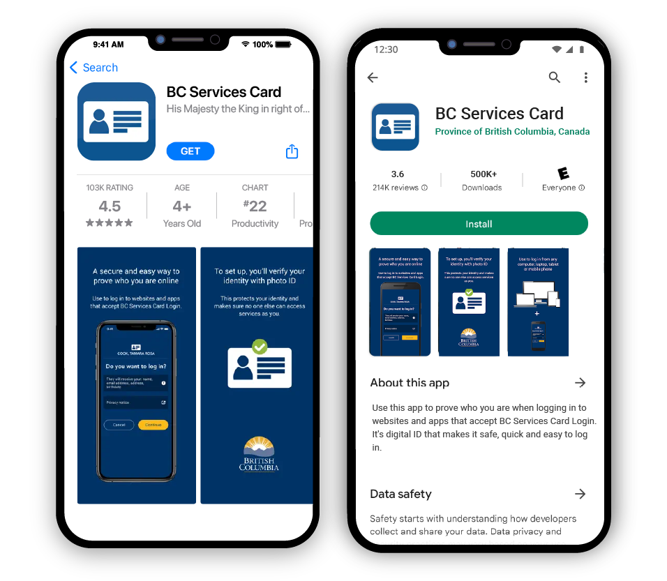 BC Services Card App